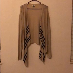 Old Navy Cardigan with Stripes down front